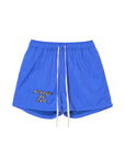 MAYO FORGET ME NOT EMBROIDERY 2WAY HYBRID SWIM SHORTS