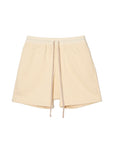 PLAIN EMBROIDERY SWEAT SHORTS