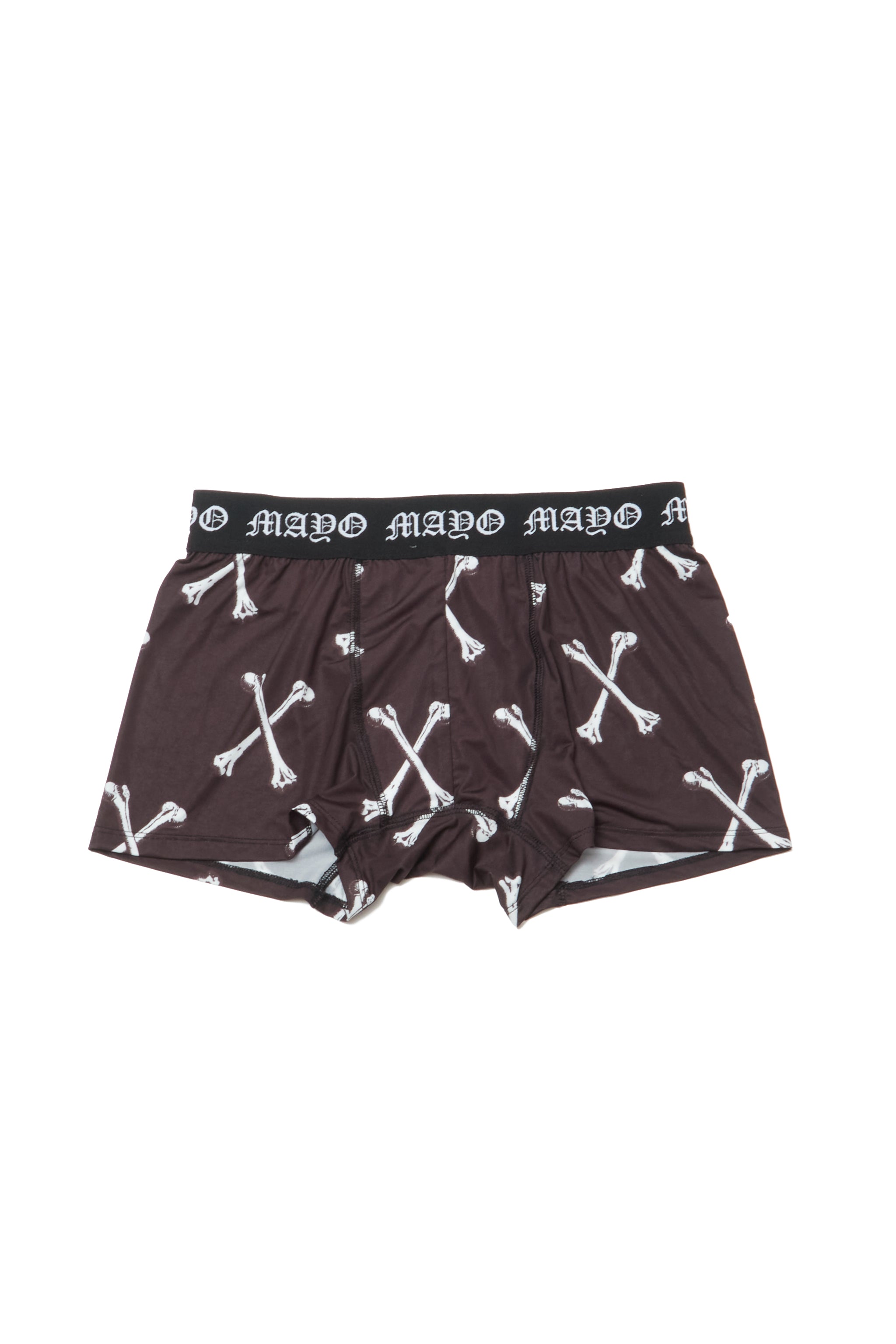 CROSS BONE PATTERN BOXER PANTS – MAYO