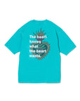 MARIA EMBROIDERY & PRINT RHINE STONE SHORT SLEEVE TEE