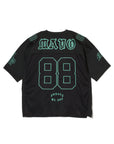 MAYO MESSAGE EMBROIDERY GAME SHORT SLEEVE SHIRT