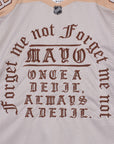 MAYO MESSAGE EMBROIDERY GAME SHORT SLEEVE SHIRT