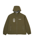 FIRE IRON CROSS EMBROIDERY NYLON JKT