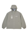 FIRE IRON CROSS EMBROIDERY NYLON JKT
