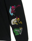 A SKELETON IN THE CLOSET EMBROIDERY LONG SLEEVE TEE
