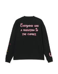 A SKELETON IN THE CLOSET EMBROIDERY LONG SLEEVE TEE