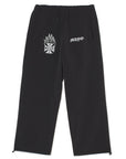 FIRE IRON CROSS EMBROIDERY NYLON PANTS