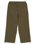 FIRE IRON CROSS EMBROIDERY NYLON PANTS
