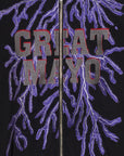 GREAT MAYO THUNDER EMBROIDERY ZIP UP HOODIE