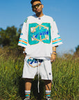 MAYO THORNS EMBROIDERY GAME SHORTS