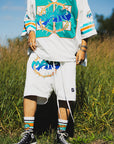 MAYO THORNS EMBROIDERY GAME SHORTS