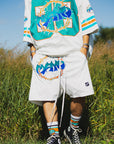 MAYO THORNS EMBROIDERY GAME SHORTS