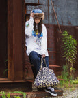 MAYO FORGET ME NOT EMBROIDERY TOTE BAG