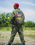 FGMN MAYO EMBROIDERY NYLON CARGO PANTS