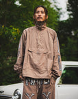 MAYO BONES Embroidery Nylon Anorak