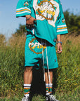MAYO THORNS EMBROIDERY GAME SHORTS