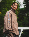 MAYO BONES Embroidery Nylon Anorak