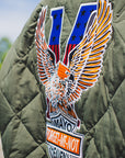 EAGLE EMBROIDERY NYLON JKT