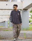 CROSS BORN SNAKE PRINT LONG SLEEVE TEE