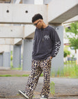 CROSS BORN SNAKE PRINT LONG SLEEVE TEE