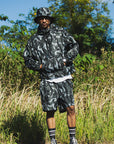 THUNDER TRIBAL CAMO NYLON ANORAK
