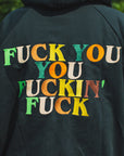 F●CKIN F●CK EMBROIDERY HOODIE
