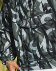 THUNDER TRIBAL CAMO NYLON ANORAK