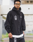 FIRE IRON CROSS EMBROIDERY NYLON JKT