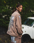 MAYO BONES Embroidery Nylon Anorak