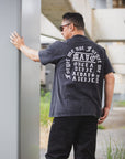 LOGO MESSAGE PRINT SHORT SLEEVE TEE