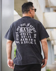 LOGO MESSAGE PRINT SHORT SLEEVE TEE
