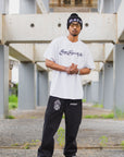 LOGO MESSAGE PRINT SHORT SLEEVE TEE