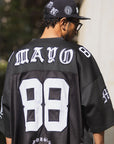 MAYO MESSAGE EMBROIDERY GAME SHORT SLEEVE SHIRT