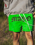 MAYO CENTER LOGO EMBROIDERY 2WAY HYBRID SWIM SHORTS
