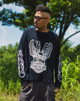 EAGLE EMBROIDERY THERMAL LONG SLEEVE TEE