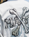 MAYO CROSS BONES EMBROIDERY LONG SLEEVE TEE