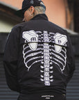 MAYO BONES Embroidery Nylon Anorak