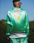 EAGLE THUNDER EMBROIDERY REVERSIBLE SOUVENIR JACKET