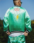 EAGLE THUNDER EMBROIDERY REVERSIBLE SOUVENIR JACKET