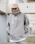 FIRE IRON CROSS EMBROIDERY NYLON JKT