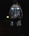MAYO BONES Embroidery Nylon Anorak
