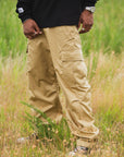 MAYO MILITARY NYLON CARGO PANTS