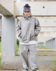 FIRE IRON CROSS EMBROIDERY NYLON PANTS