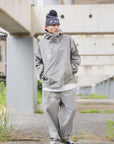 FIRE IRON CROSS EMBROIDERY NYLON PANTS