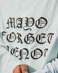 MAYO FGMN EMBROIDERY STRIPE SHIRT