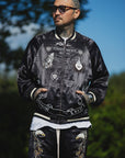 EAGLE THUNDER EMBROIDERY REVERSIBLE SOUVENIR JACKET