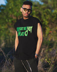 MAYO DRAGON EMBROIDERY SLEEVELESS TEE
