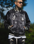 EAGLE THUNDER EMBROIDERY REVERSIBLE SOUVENIR JACKET
