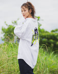 THUNDER FRANKEN EMBROIDERY LONG SLEEVED BUTTON-DOWN SHIRT