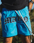 MAYO CENTER LOGO EMBROIDERY 2WAY HYBRID SWIM SHORTS